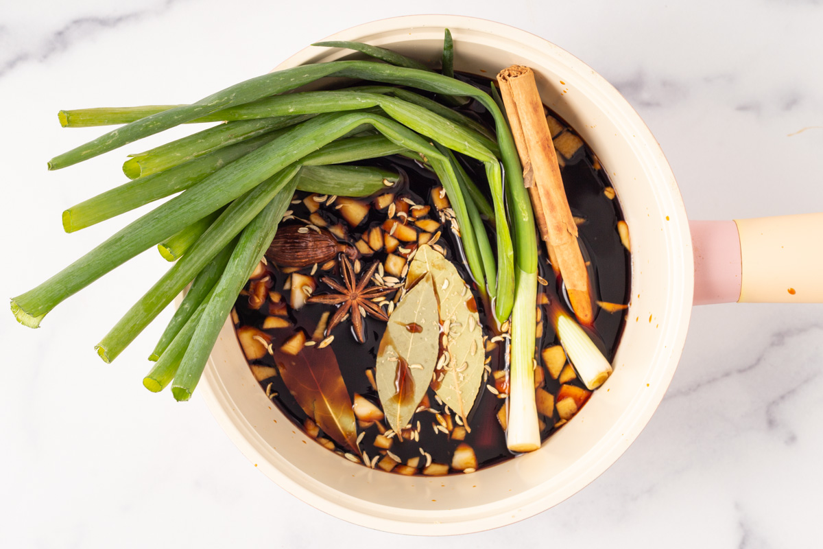 Homemade sweet soy sauce