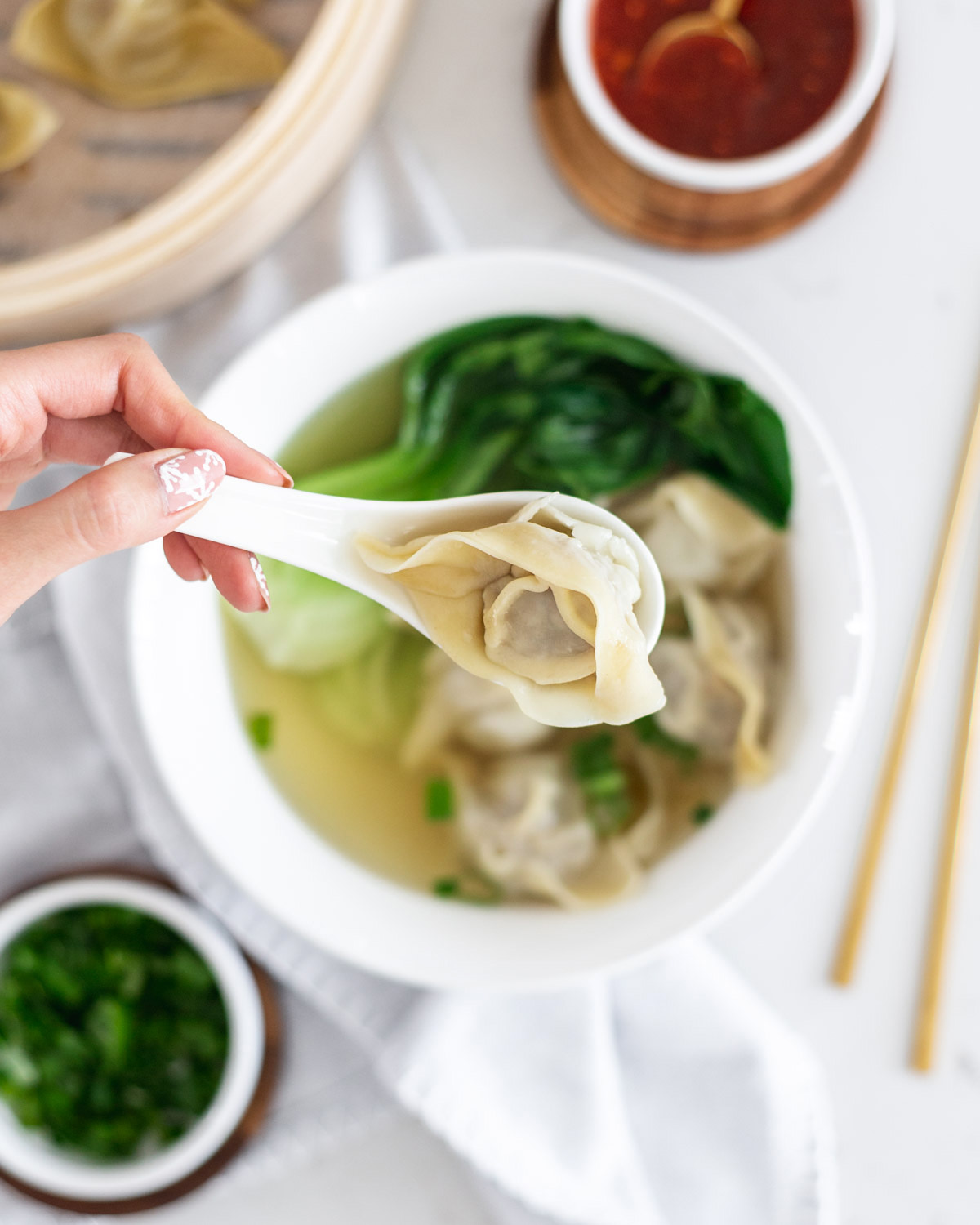 Easy Wonton Soup Recipe - Sparkles to Sprinkles