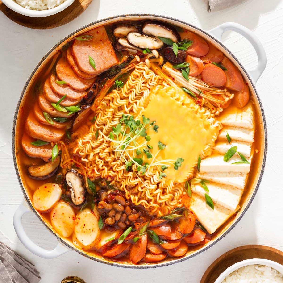 Budae Jjigae (Army Stew) - My Korean Kitchen