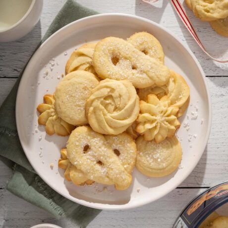 Danish Butter Cookies (Melt in Your Mouth)