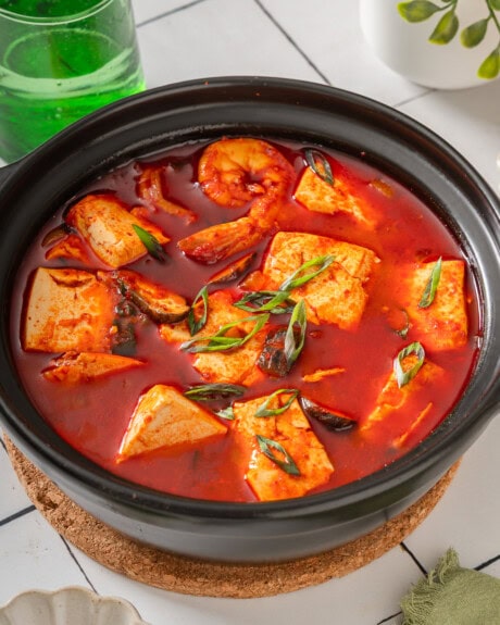 Soondubu Jjigae (Korean Soft Tofu Stew)