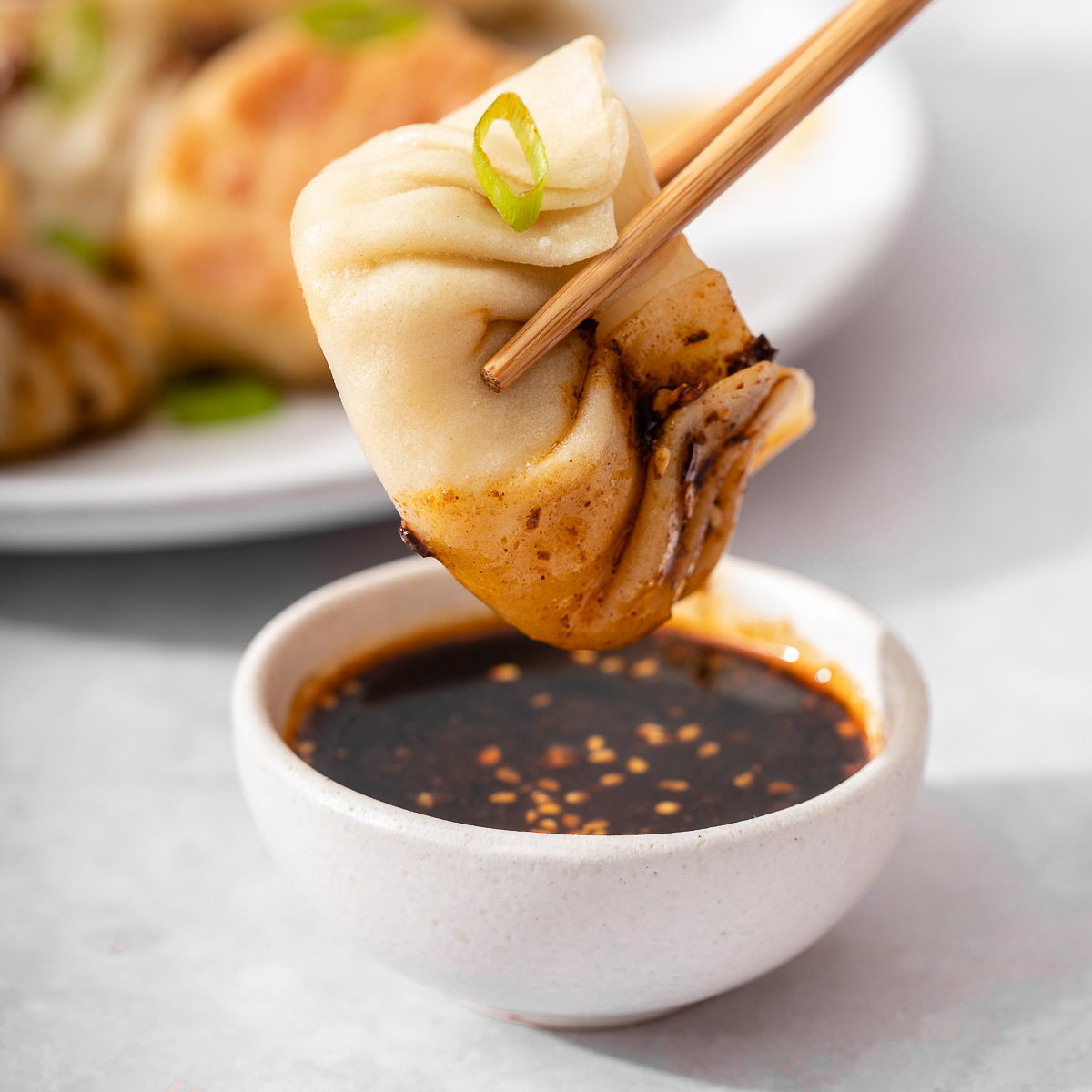 Here's how I put together the dipping sauce for the @traderjoes soup  dumplings! It was so good! . . . #dippingsauce #condiments #asianfood # dumplings, By Spilling the Sweet Tea