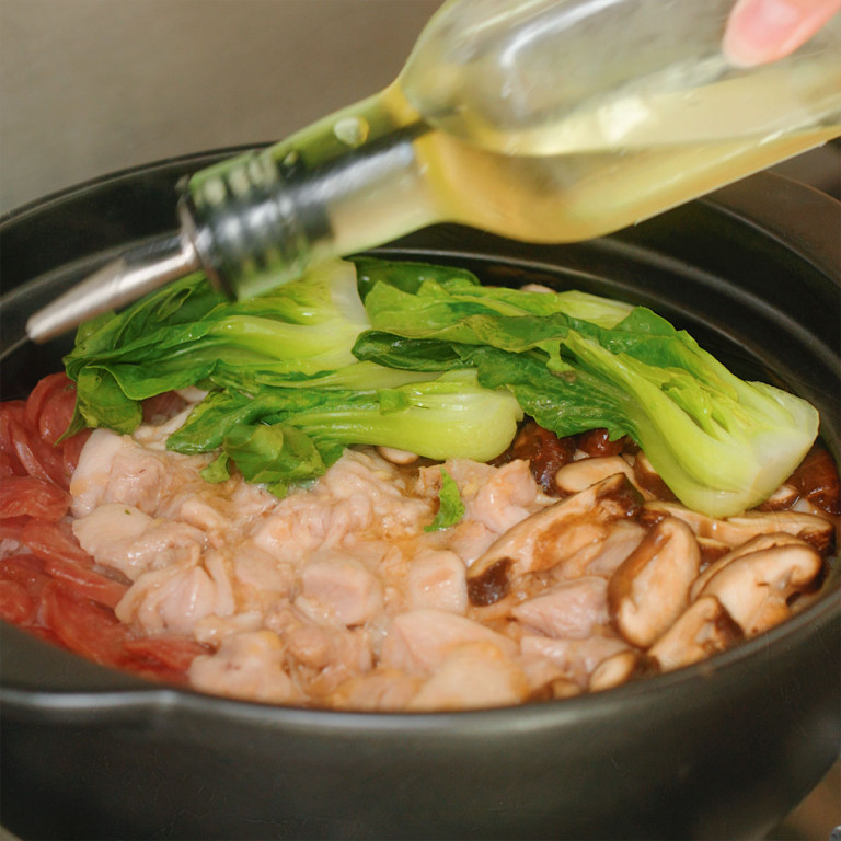 Chinese Clay Pot Rice Takes Two Eggs