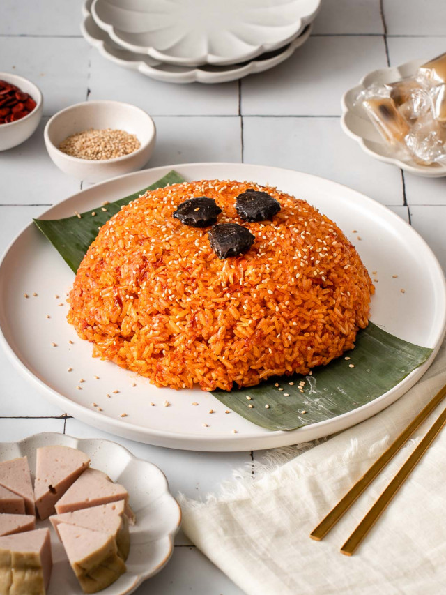 How to make Vietnamese Red Sticky Rice