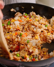 Ouri Rice Omurice (Japanese Rice Omelet) – Takes Two Eggs