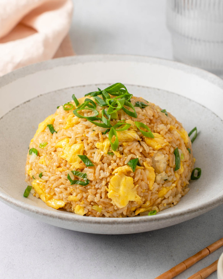 EASY Egg Fried Rice in under 15 minutes! – Takes Two Eggs