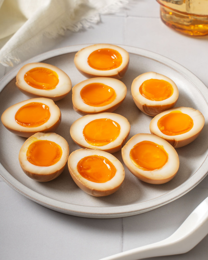 Ramen Eggs (Ajitama) Takes Two Eggs