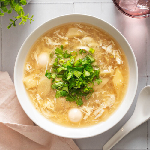 Sup Mang Cua (Vietnamese Crab and Asparagus Soup) – Takes Two Eggs