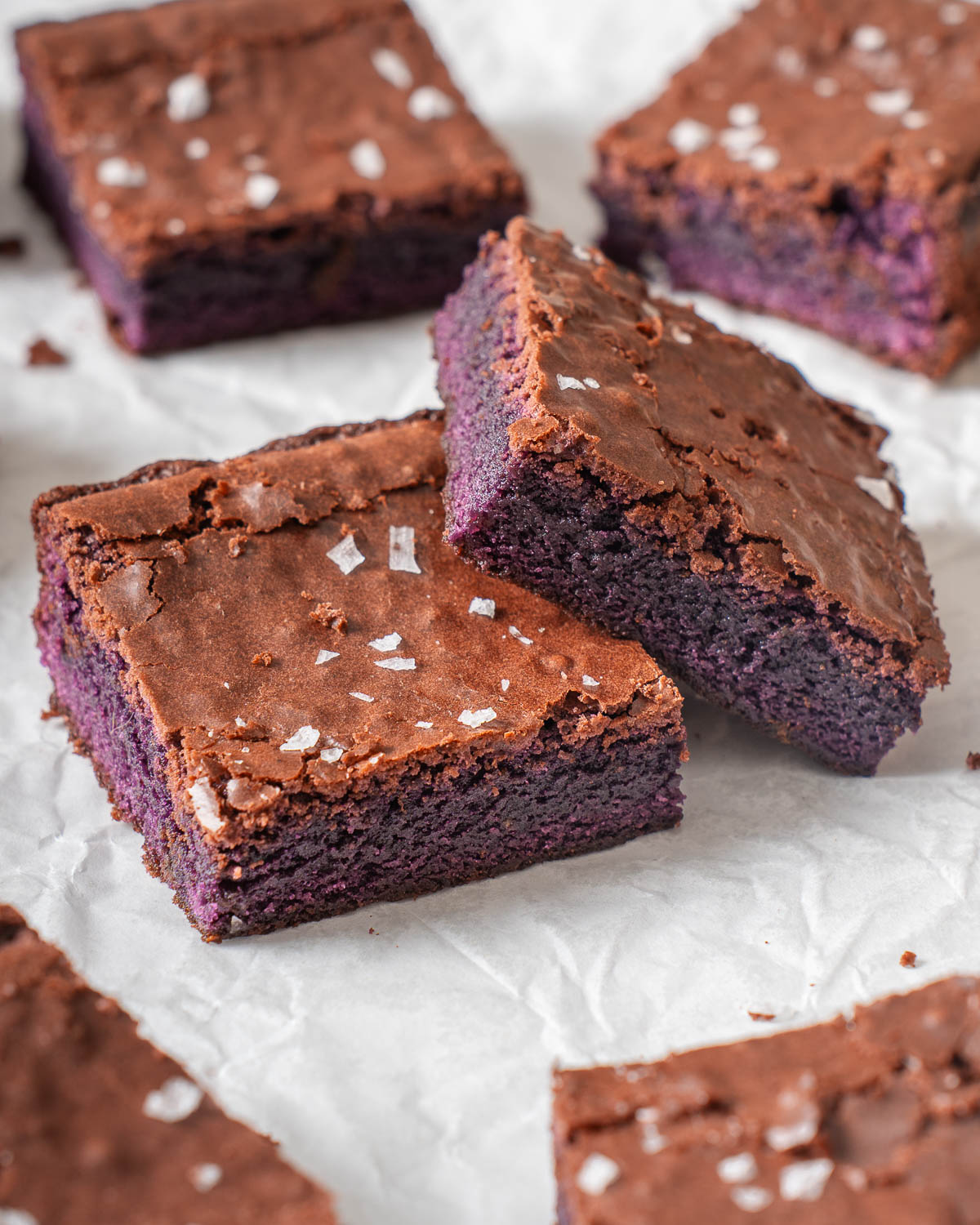 Ube Brownies