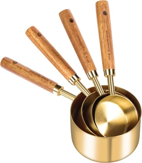 brass measuring cups