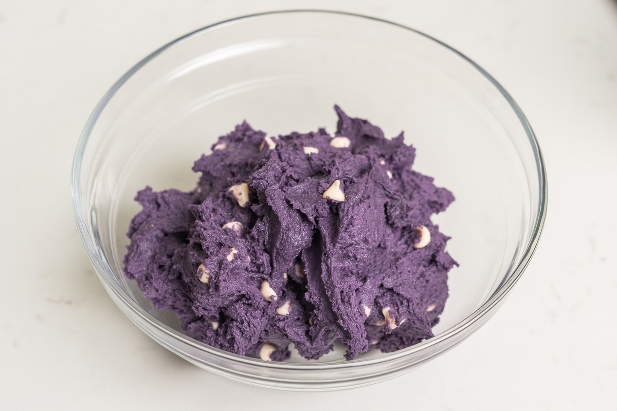 Ube Cookies (Purple yam Filipino cookies) Takes Two Eggs