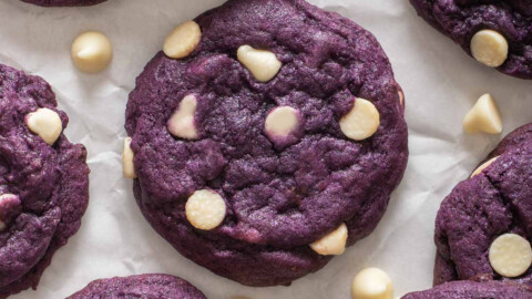 Ube Cookies (Purple yam Filipino cookies)