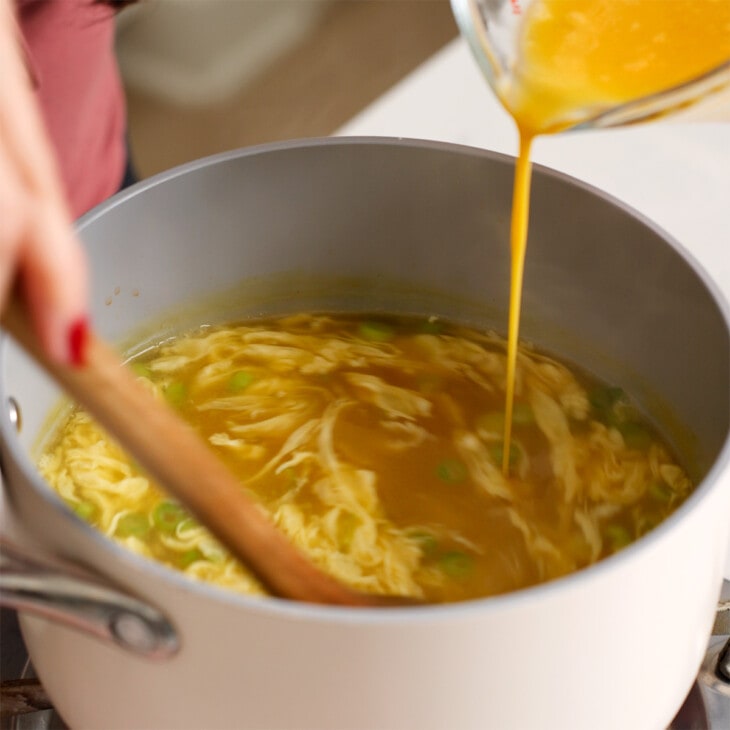 10 minute Chinese Egg Drop Soup