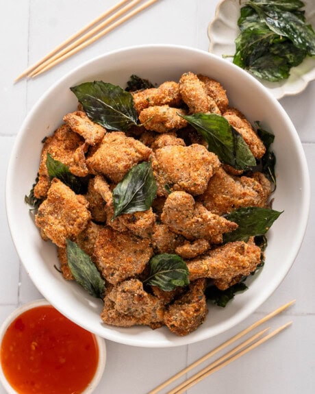 Air Fryer Taiwanese Popcorn Chicken