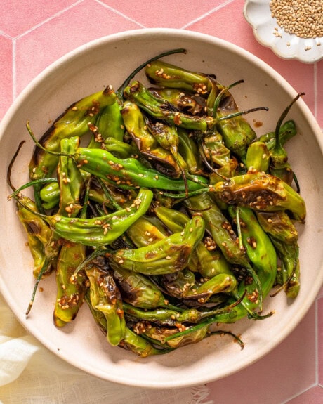 Blistered Shishito Peppers