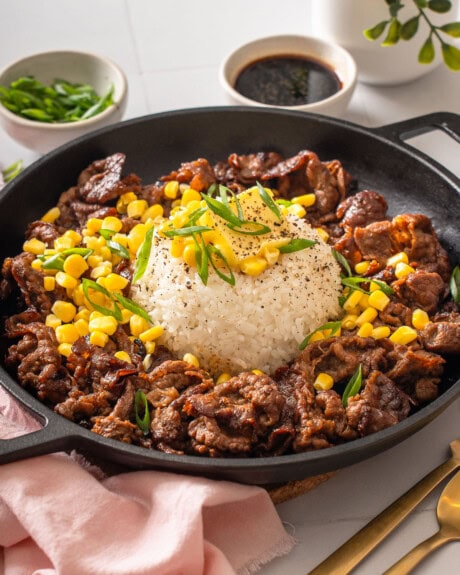 Beef Pepper Rice (Better than Pepper Lunch)