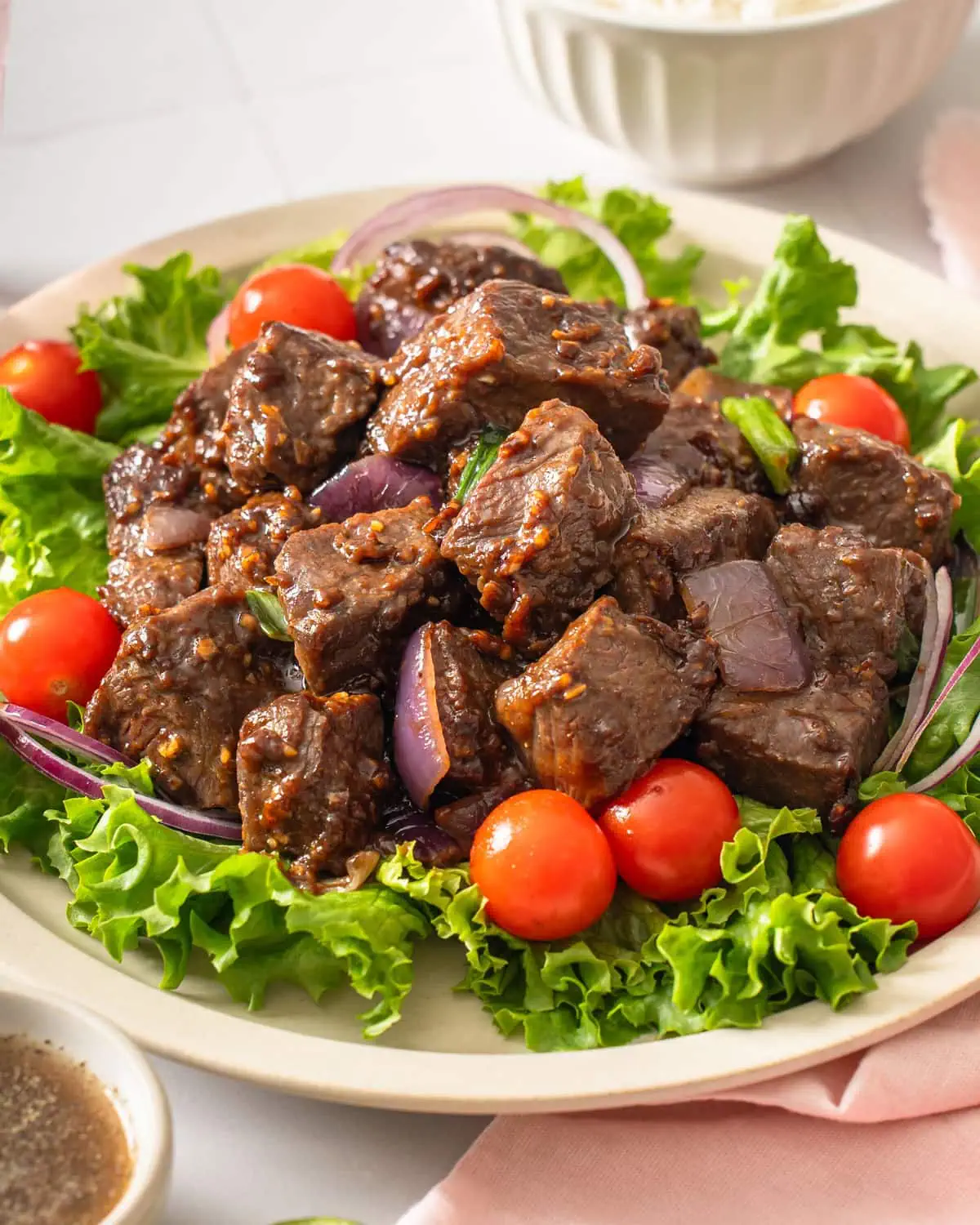 Bo Luc Lac (Vietnamese Shaking Beef)