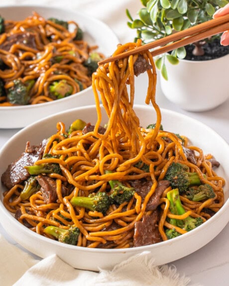 Beef and Broccoli Noodles