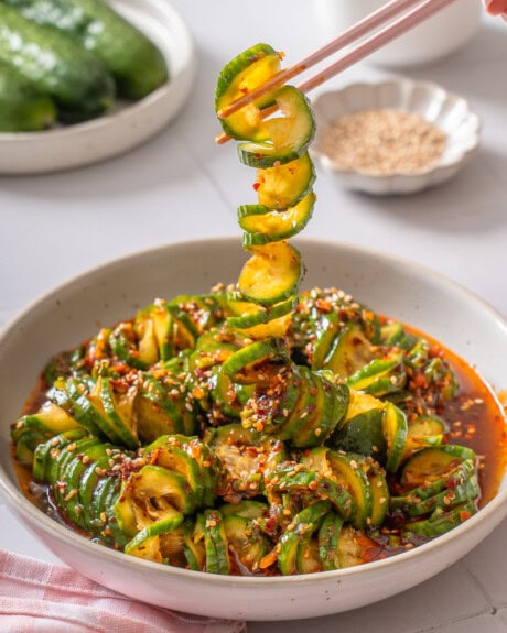 Spicy Asian Cucumber Salad