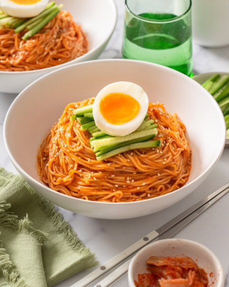 Bibim Guksu (Korean Spicy Cold Noodles)