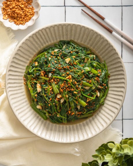 Rau Muong Xao Toi (Vietnamese Morning Glory Stir Fry)